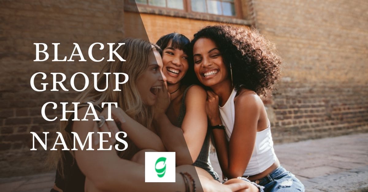Black Group Chat Names
